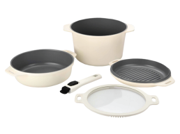 Stackable 5-делен Сет садови за готвење