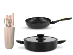 Eterna Legend Округла тава, Тава за пржење и Сет ножеви