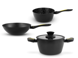 Eterna Legend Тенџере со капак, Вок тава и Сад за сос