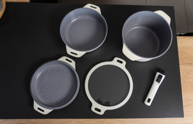 Stackable Сет садови за готвење.